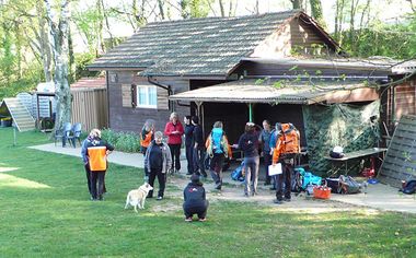 Geländesuchhunde-Training Technische Fächer - 2018