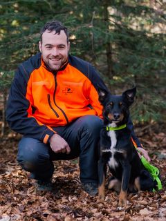 Marek Sigrist mit Mogli