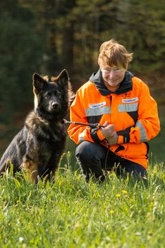Clara Wiezel mit Nala