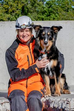 Bea Mohr mit Timmy
